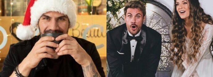 Άκης Πετρετζίκης: Η στιγμή που ο γιος του «καταστρέφει» την βασιλόπιτα της μαμάς