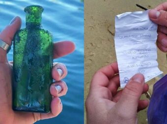 Ξεβράστηκε 23 χρόνια μετά: Το μυστηριώδες σημείωμα του 1999 που βρέθηκε κλεισμένο σε μπουκάλι στην Κρήτη
