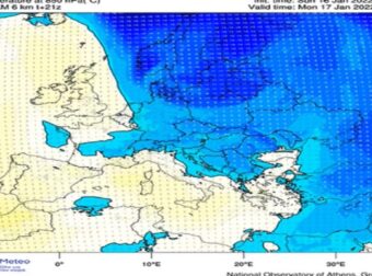 Καιρός σήμερα 17/1: Αεροχείμαρρος φέρνει πολικές θερμοκρασίες! Χιόνια και στην Αττική – Πότε θα «σαρώσει» την Ελλάδα  (Video) – Ελλάδα