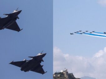Έφτασαν τα πρώτα Rafale στην Ελλάδα: «Καλωσορίσατε στο σπίτι σας, καλές προσγειώσεις και πάντα με ασφάλεια»