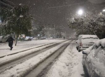 Κακοκαιρία "Ελπίδα": Αποκαταστάθηκε η κυκλοφορία στην Αθηνών – Κορίνθου – Ελλάδα