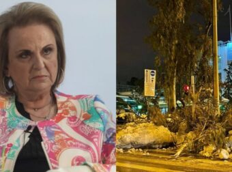 Αποκλείστηκε η Ματίνα Παγώνη: «Δεν μπορούμε να δώσουμε εξιτήρια λόγω χιονιά»