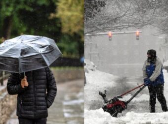 Καιρός αύριο: Νέα επιδείνωση με έντονες βροχοπτώσεις, καταιγίδες και χιόνια στα ορεινά