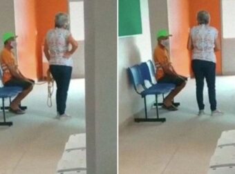 Ξεκαρδιστικό βίντεο γυναίκας που σέρνει δεμμένο τον άνδρα της για να κάνει το εμβόλιο του Covid-19 (video) – Funny-Περίεργα