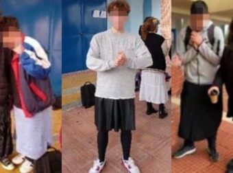 «Είσαι ντροπή της κοινωνίας»: 12χρονος μαθητής πήγε σχολείο με φούστα και ο καθηγητής τον έβγαλε απ'τη τάξη