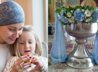 «Στη βάφτιση του παιδιού μου, είχα καρκίνο. Με θυμάμαι εκεί με περούκα και μακιγιάζ να ξεβάφει απ’ τα δάκρυα»