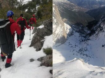 Σπαρακτικές σκηνές για τους τρεις αναρριχητές που εντοπίστηκαν νεκροί – Ραγίζουν καρδιές οι συγγενείς τους
