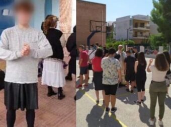 Σπάει τη σιωπή της η μητέρα του αγοριού που πήγε στο σχολείο με φούστα και δηλώνει περήφανη