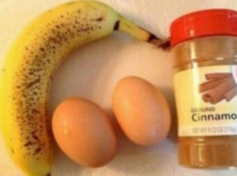 Με δυο αυγά, μια μπανάνα και κανέλα φτιάχνει το καλύτερο πρωινό όλων των εποχών! – Συνταγές