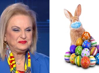 Ματίνα Παγώνη: «Πάσχα στο χωριό με μάσκες!» – Πότε θα τις πετάξουμε (Video)