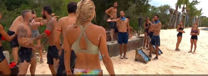 Survivor 5: ''Σφάχτηκαν'' Διάσημοι και Μαχητές κατά τη διάρκεια του αγώνα – Survivor