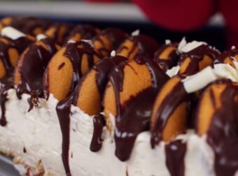 Δροσερό γλυκό ψυγείου με ζαχαρούχο γάλα και γεμιστά μπισκότα – Συνταγές