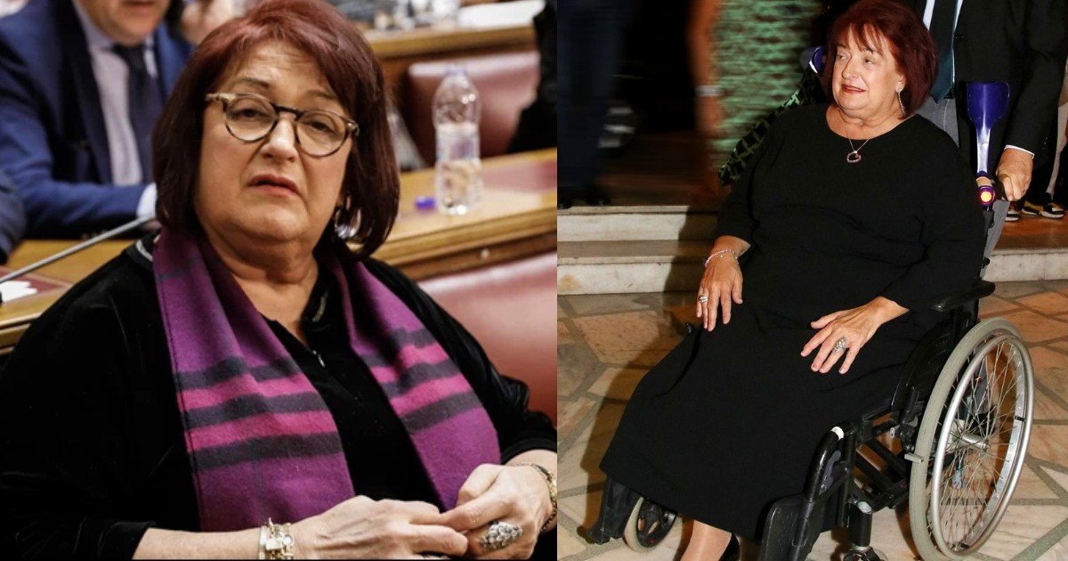 Κρίσιμη η κατάστασή της: Το ατύχημα της Μαριέττας Γιαννάκου με το αναπηρικό αμαξίδιο στο σπίτι της