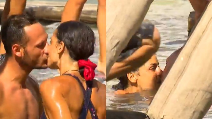 Survivor 5: Ασυγκράτητοι Μυριέλλα και Κατσαούνης – Αντάλλαξαν τα πρώτα τους φιλιά – Survivor