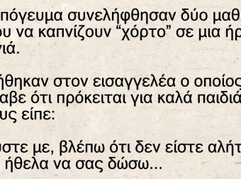 συνελήφθησαν δύο μαθητές λυκείου Ένα απόγευμα
