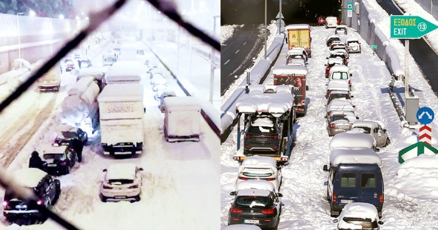 Δεν θέλουμε τα 2 χιλιάρικα: Αρνητικοί να πάρουν τις αποζημιώσεις οι εγκλωβισμένοι οδηγοί προχωρούν σε αγωγές