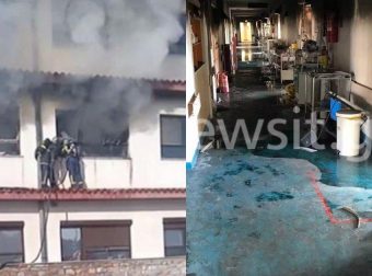 «Έβλεπα αρρώστους να καίγονται, ο ένας εξαϋλώθηκε»: Ο τpαγικός απολογισμός της φωτιάς στη ΜΕΘ του νοσοκομείου