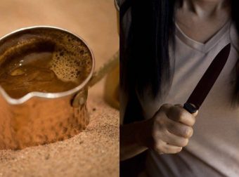 74χρονος πέταξε το μπρίκι στο κεφάλι της γυναίκας του και εκείνη πήρε μαχαίρι και τον τραυμάτισε