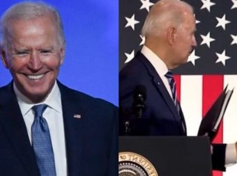 Ολοκλήρωσε την ομιλία του και έκανε χειραψία… στο κενό: Νέα γκάφα Μπάιντεν