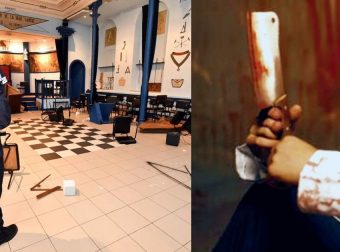 Σuvαγερμός: Μανιακός με μπαλτά επιτέθηκε σε στοά Μασόνων στη Θεσσαλονίκη