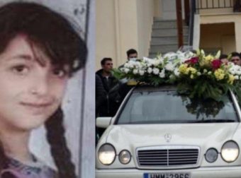 Δάκρυσε και ο Θεός στο τελευταίο αντίο της 14χρονης Χριστινούλας – Ντυμένη νύφη με στεφάνι στα μαλλιά