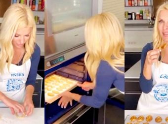 Ελένη Μενεγάκη: Φτιάχνει τα πιο νόστιμα πασχαλινά κουλουράκια και λέει το μυστικό της συνταγής της