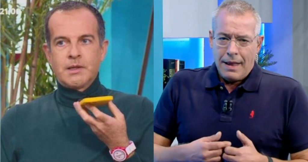 «Κάνετε απpέπεια! Είμαστε στον αέρα;»: Έξαλλος ο Νίκος Μάνεσης με τον Άρη Καβατζίκη – «Κάγελο» η Δανάη Μπάρκα