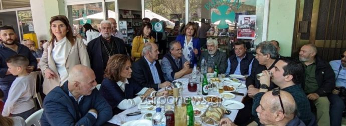 Έγινε αυτό που δεν περίμενε κανείς: Ντόρα Μπακογιάννη και Παύλος Πολάκης κάθισαν στο ίδιο τραπέζι & έφαγαν μαζί