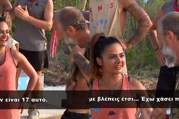 Survivor All Star: Ο «γύπας» Τάκης Καραγκούνιας «άπλωσε» φτερά σε Τουρκάλα παίκτρια – Της έδειχνε τους κοιλιακούς του (video)